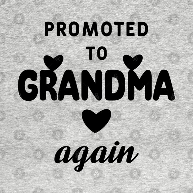 Grandmother promotion by Fancy store